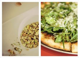 Add pistachios to your pizza toppings
