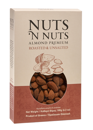 Almond premium roasted and unsalted