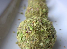 Pistachio Brigadeiros